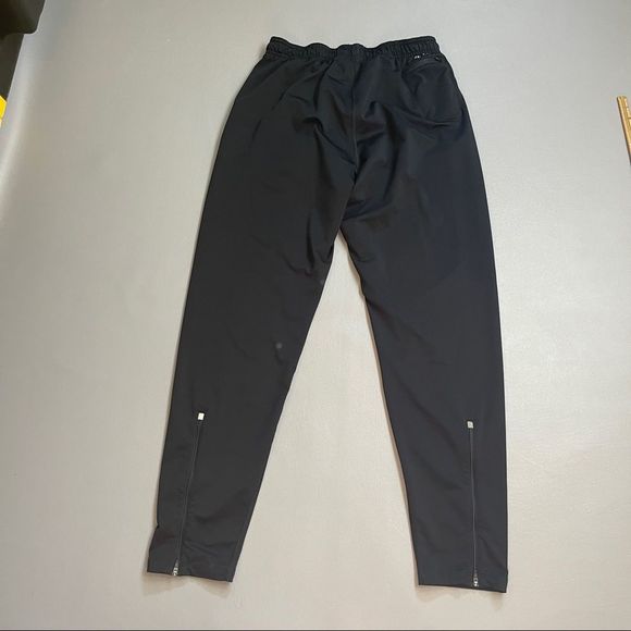 Men's Nike Dri Fit OCT65 Running Pants Joggers 620067 Size Medium Black Trousers - Picture 8 of 10